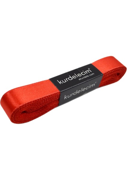Saten Kurdele 2 cm 10 mt Kırmızı fiyatları