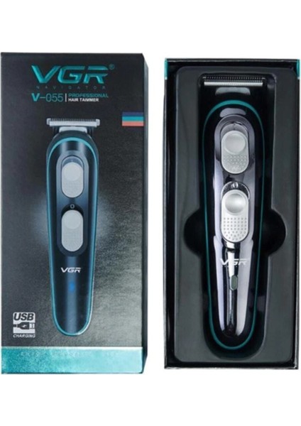 Şık Siyah Çelik Tıraş Makinesi, Keskin ve Dayanıklı Tasarım