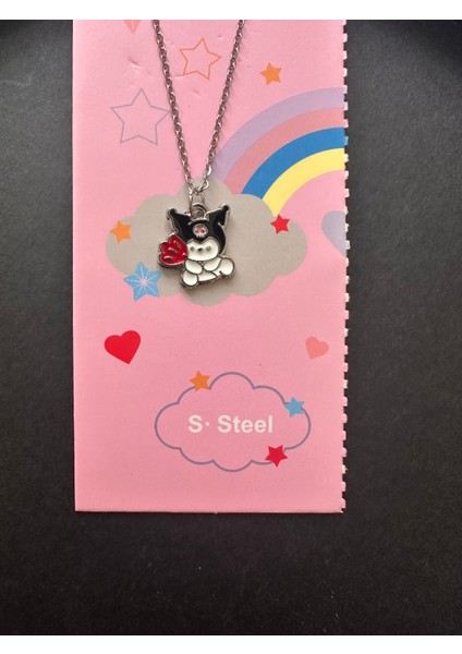 Kuromi Temalı Kolye modelleri