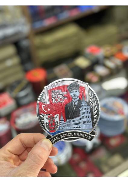 Türklerin Babası Atatürk Işlemeli Patch 3 Boyutlu Lazer Kesim Arkası Cırtlı Patch fiyatları