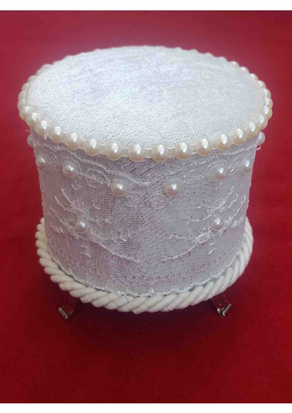 Metal Ayaklı Iğnelik Hediyelik Çeyizlik