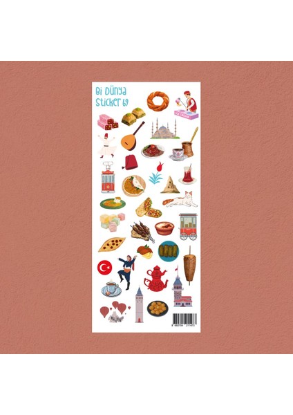M69 – Istanbul’un Tatları Sticker Seti