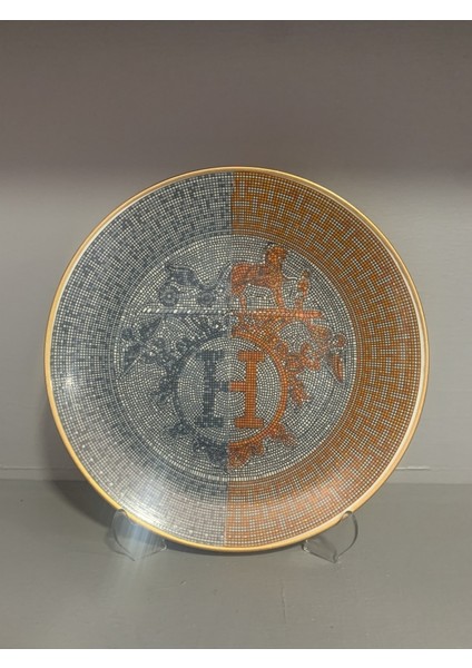 6 Kişilik Porselen Pasta Tabağı Seti Hny Serisi