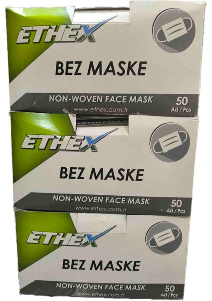 Bez Maske 10 Paket x 50 Adet