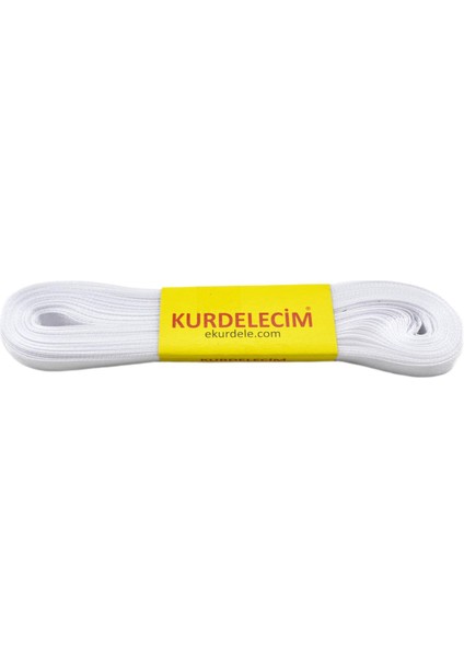 Saten Kurdele 1 cm 10 mt Beyaz fiyatları