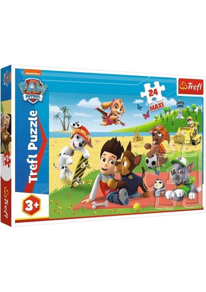 Bfs PUZZLE-14346 Paw Patrol 24 Parça Maxi Puzzle -Vardem