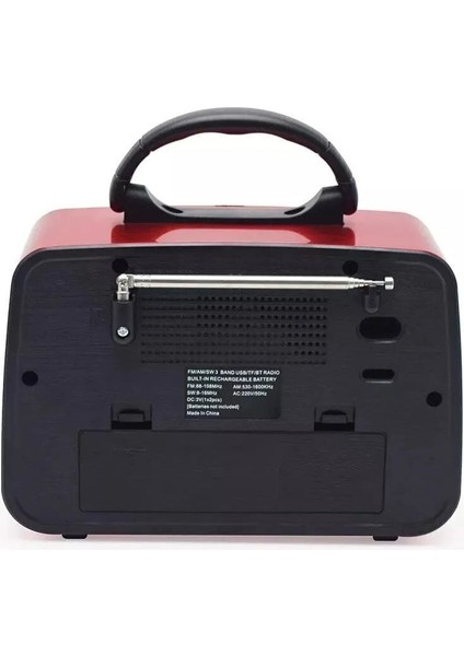 Kahverengi Eskitme Nostalji Radyo Bluetooth Fm Sd Aux 301 indirimleri