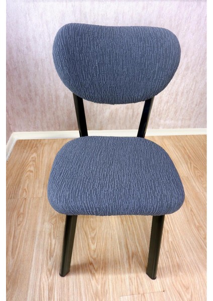 Gri Bohem Elma Desenli Sandalye Kılıfı, Yeni ve Şık Modeliyle Evinizi Güzelleştirir