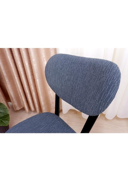 Gri Bohem Elma Desenli Sandalye Kılıfı, Yeni ve Şık Modeliyle Evinizi Güzelleştirir modelleri