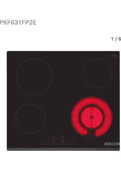 Inox - Siyah Ankastre Set (HBF512BB1T Fırın - PKF631FP2E Elektrikli Ocak - DWK64PJ60T Davlumbaz) fiyatları
