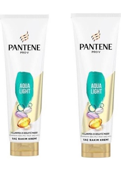 Aqua Light Saç Bakım Kremi 2x275 ml