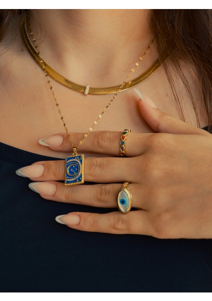 Saaden Tarot Plaka Kolye fiyatları