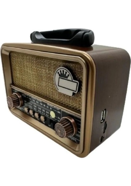 Güneş Enerjili Bluetooth Radyo, Fm/am/sw, Usb, Sd, Aux, Renkli, Nostaljik Tasarım modelleri