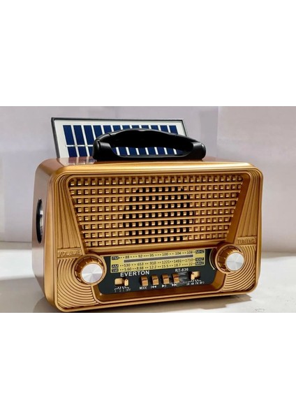 Nostalji Solar Güneş Enerjili Çok Renkli Bluetooth ve USB Müzik Kutusu fiyatları