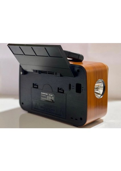 Nostalji Solar Güneş Enerjili Çok Renkli Bluetooth ve USB Müzik Kutusu
