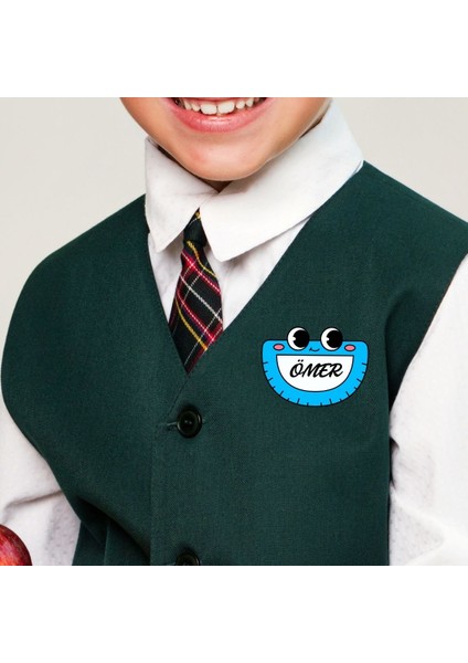 Öğrenci Yaka ve Dolap Isim Kartları 40'lı Paket fiyatları