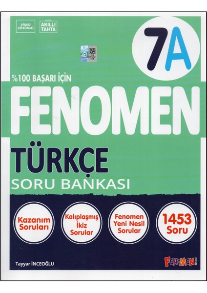 Fenomen 7. Sınıf 7A Türkçe Soru Bankası
