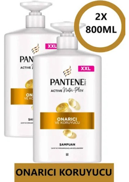 Active Nutri Plex Onarici ve Koruyucu Şampuan 2x 800 ml