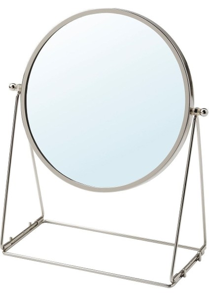 Çift Taraflı Büyüteçli 17 cm Masa Üstü Ayaklı Ayna, Şık ve Kullanışlı Tasarım fiyatları