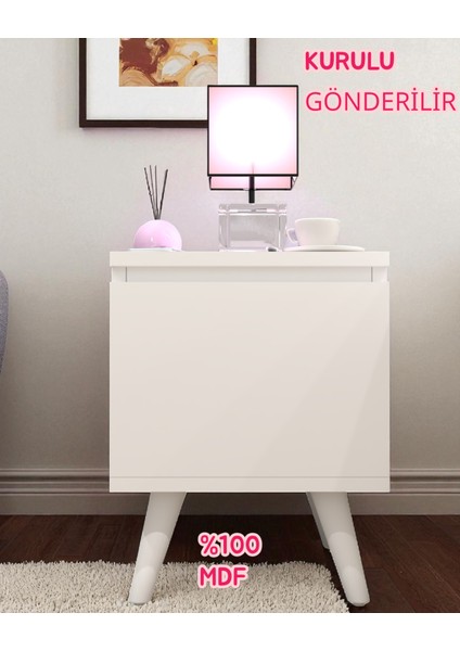 Gimli Gizli Bölmeli Komodin,mdf,kurulu,montaj Gerekmez indirimleri