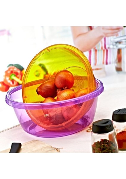 Beyaz Yuvarlak Badya 5.5 Lt. Leğen BD-915, Şık ve Kullanışlı Ev Gereçleri indirimleri