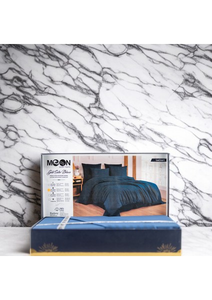 Premıum Lacivert Renk Pamuk Saten Çift Kişilik Nevresim Takımı Kutusuz fiyatları