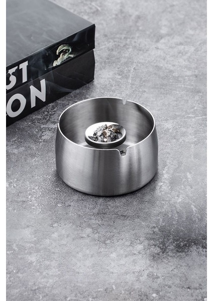 Çelik 8 cm Kafe Restaurant Lokanta Yuvarlak Kül Tablası Küllük MT172BY fiyatları