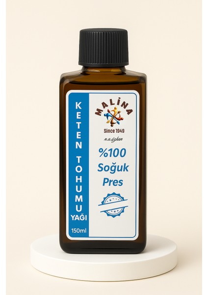 MALİNA KETEN TOHUMU Yağı