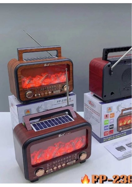 Bordo Şömineli Nostaljik Radyo, Evinizde Sıcak ve Samimi Atmosfer Yaratır indirimleri