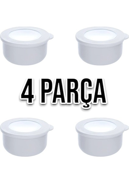 4'lü 500ML Yuvarlak Silikon Saklama Kabı Seti, Lacivert, Kahvaltı ve Depolama Için Uygun fiyatları