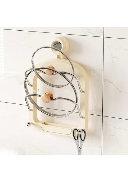 Mutfak Tava Tencere Kapak Tutucu Organizer Raf