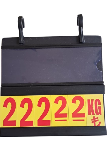 5 Adet Manav Etiketi 17X17,50 cm (Manav Etiketi-Kasap Etiketi-Balık Etiketi) Şipşak Etiket