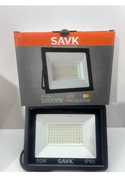 LED Projektör 50 Watt Slim Kasa 220V Yeşil Işık Şavk fiyatları
