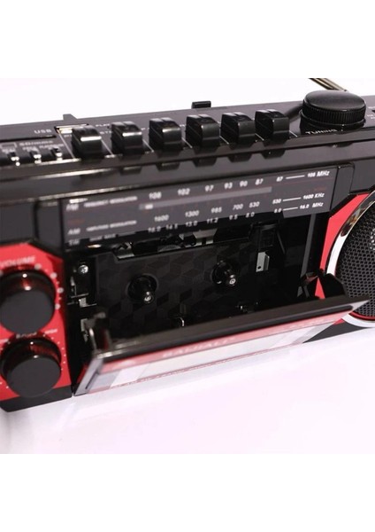 Renkli Retro Radyo Bluetooth, Fm, Usb, Sd Kart, Ses Kayıt, Yüksek Ses fiyatları