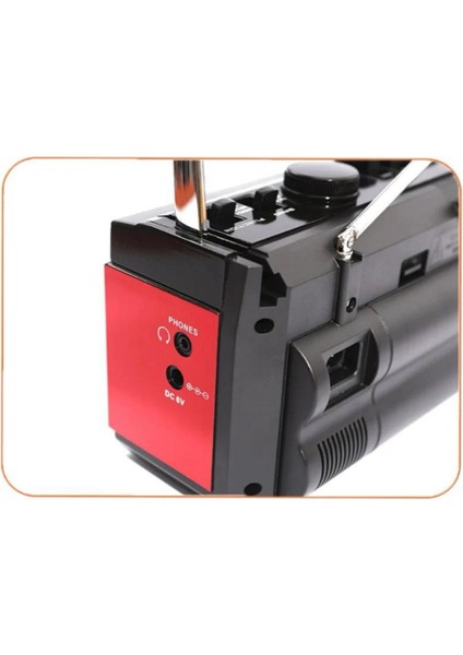 Renkli Retro Radyo Bluetooth, Fm, Usb, Sd Kart, Ses Kayıt, Yüksek Ses
