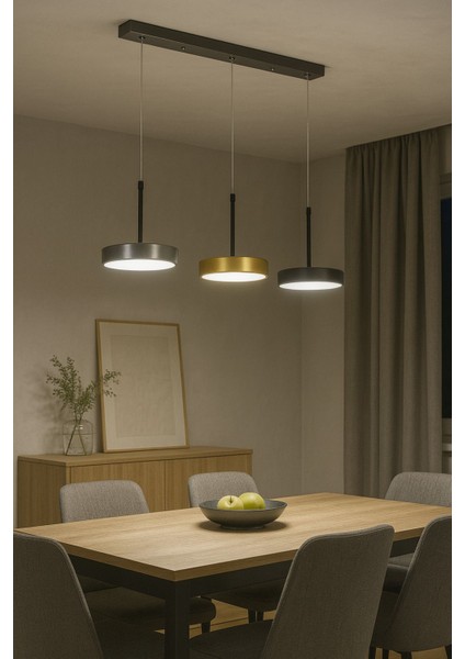 Modern Tasarım Salon ve Yemek Odası Aydınlatma Seti, Şık ve Fonksiyonel Seçenekler