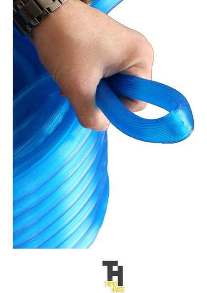 5/8 Silikonlu Dayanıklı Bahçe Hortumu (5 Metre) Mavi ( Musluklara Tam Uyumlu) fırsatları