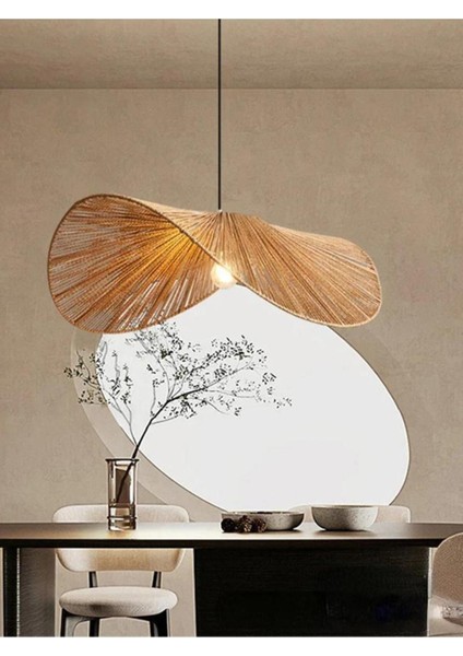 El Dokuma Hasır Sarkıt Işık, Doğal ve Şık Dekorasyon Için Ideal fırsatları