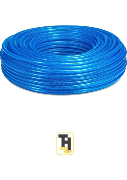 1/2 (1,27 cm) Örgülü Bahçe Hortumu Çatlamaz, Kırılmaz, Esnek (10 Metre) Mavi fırsatları