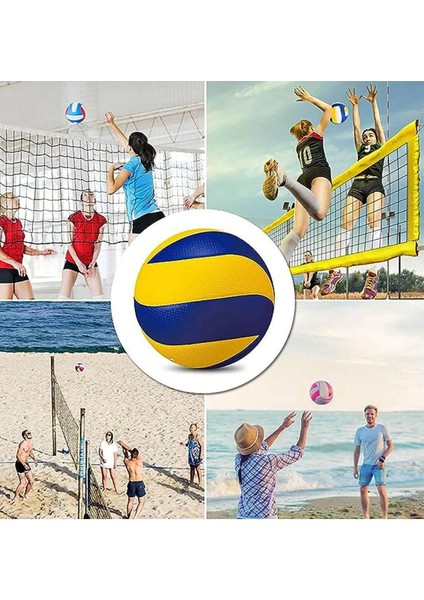 Profesyonel Voleybol Topu 8 Panel Maç Topu Kaymaz Yüzey Yumuşak Dokunuş Soft Yüzey 5 Numara modelleri