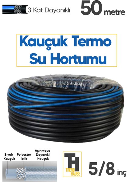 5/8 Termo Hortum | Dayanıklı, Esnek, Uzun Ömürlü (30 Metre)