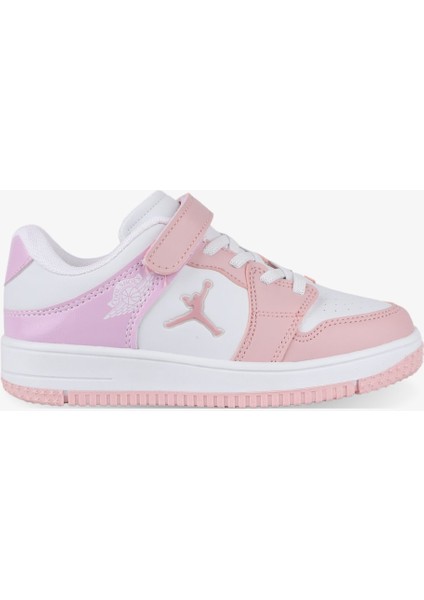 25C.HAYKAT Pembe Cırtlı Ortopedik Sneaker Kız Çocuk Spor Ayakkabı