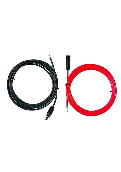 5+5 Metre 6mm Solar Kablo Seti