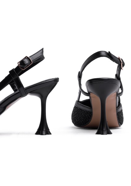 Topuk Formuna Sahip Şık Kadın Topuklu Stiletto Ayakkabı fiyatları