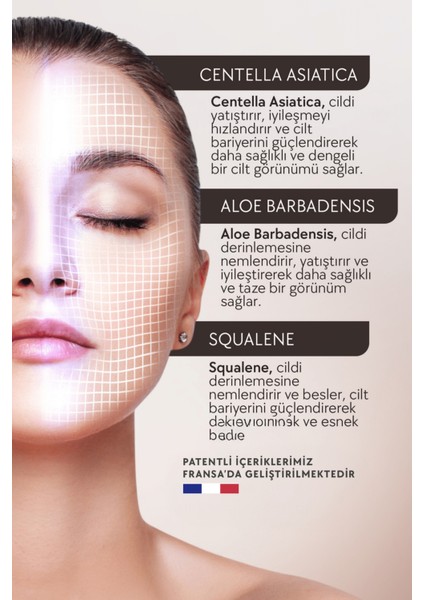 Hassas Ciltler Için Profesyonel Güçlü Yatıştırıcı ve Güvenli Bariyer Onarımı-1 Serum 4 Etki- indirimleri