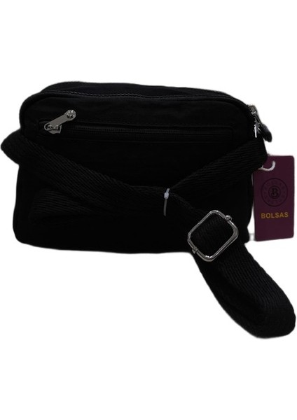 Krinkıl Günlük Bayan Çantası Siyah