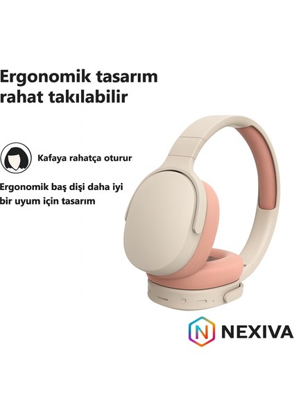 N2961 Kulak Üstü Kablosuz Bluetooth Kulaklık modelleri