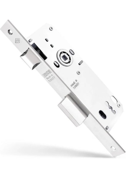 Oda Kapı Kilidi 40MM Kare ve Bravo Kapı Kolu ile Birlikte