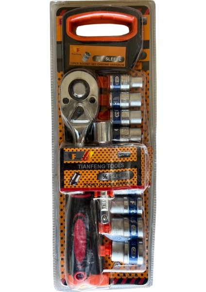 12 Parça 1/2" Lokma Takımı