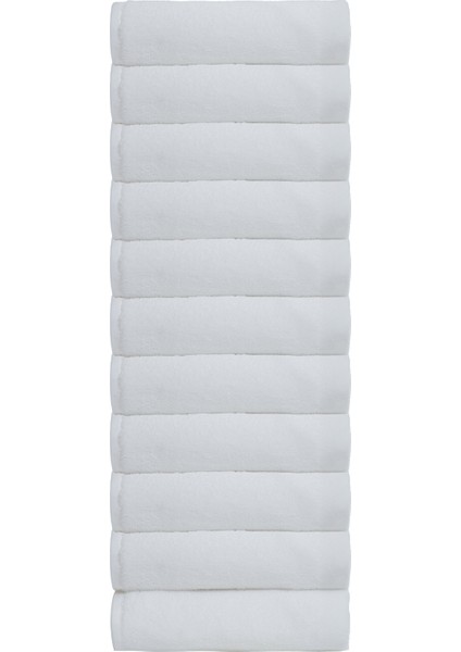 12 Adet 50 x 90 cm Mikrofiber El Yüz Kuaför Berber Spor Havlusu Leke ve Saç Boyası Tutmayan